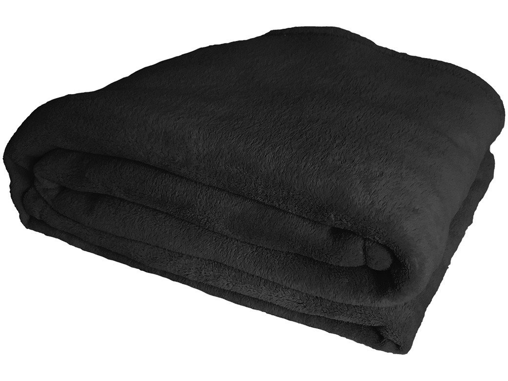imagem de Manta Casal - Cor Preto - 1108076 